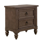Americana Farmhouse Shelter Bed, Dresser, Mirror, and Nightstand Bedroom Set