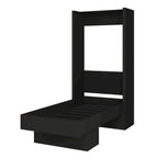 Oakland Living Easy Lift Brazilian Twin Contemporary Murphy Bed with Shelf