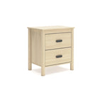 Signature Design by Ashley Cabinella Tan Panel Headboard with Dresser and Nightstand