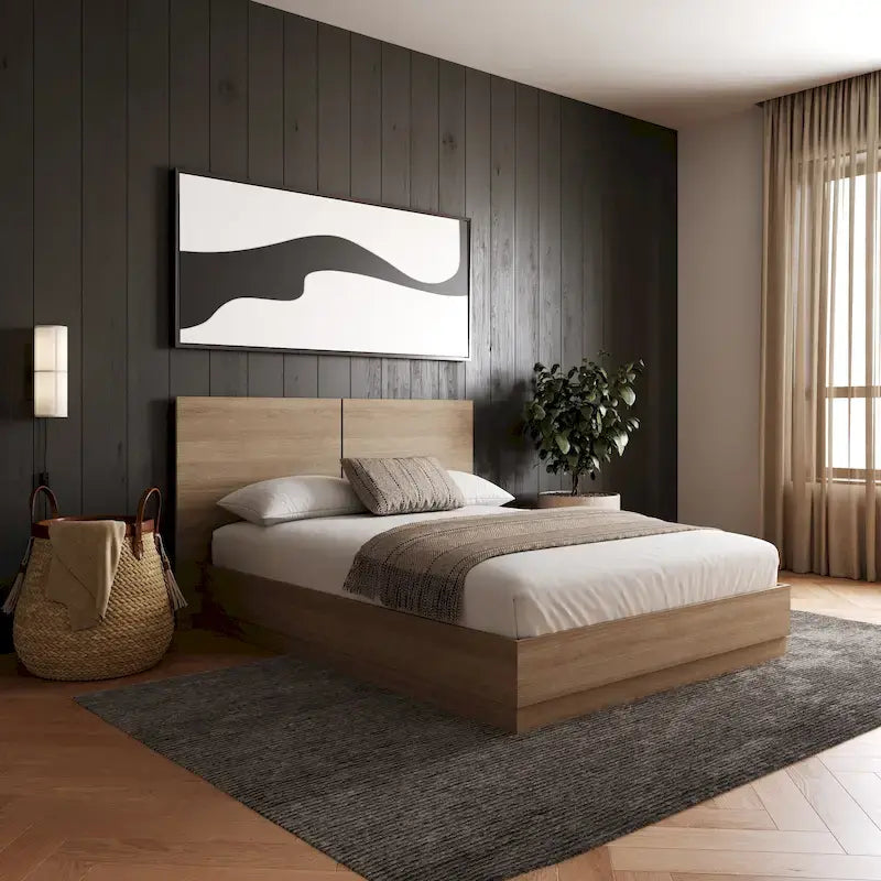 Letto con testiera modello Milano