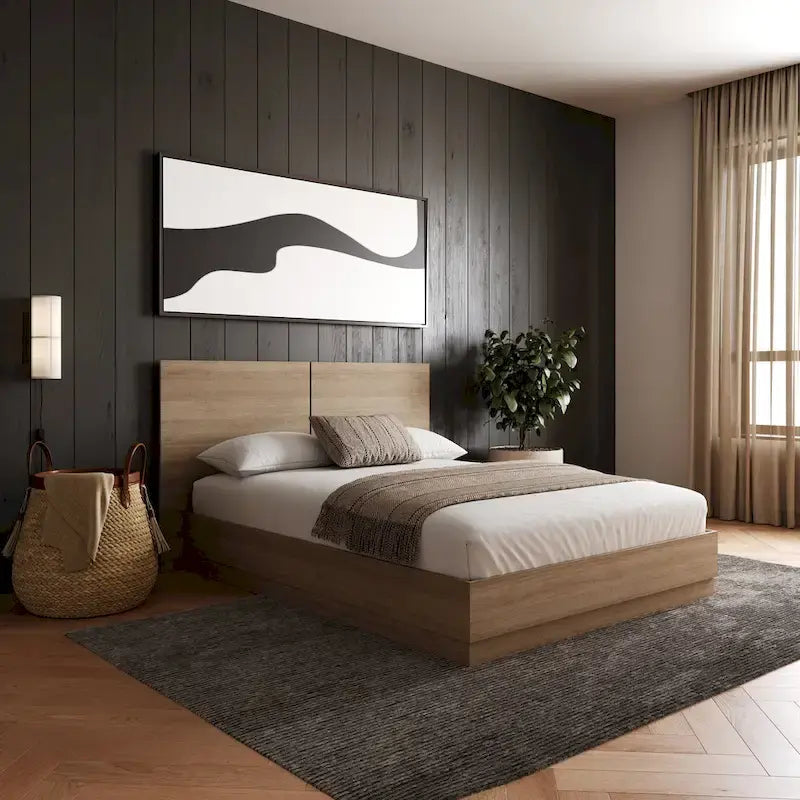 Letto con testiera modello Milano