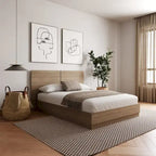 Letto con testiera modello Milano