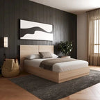 Letto con testiera modello Milano