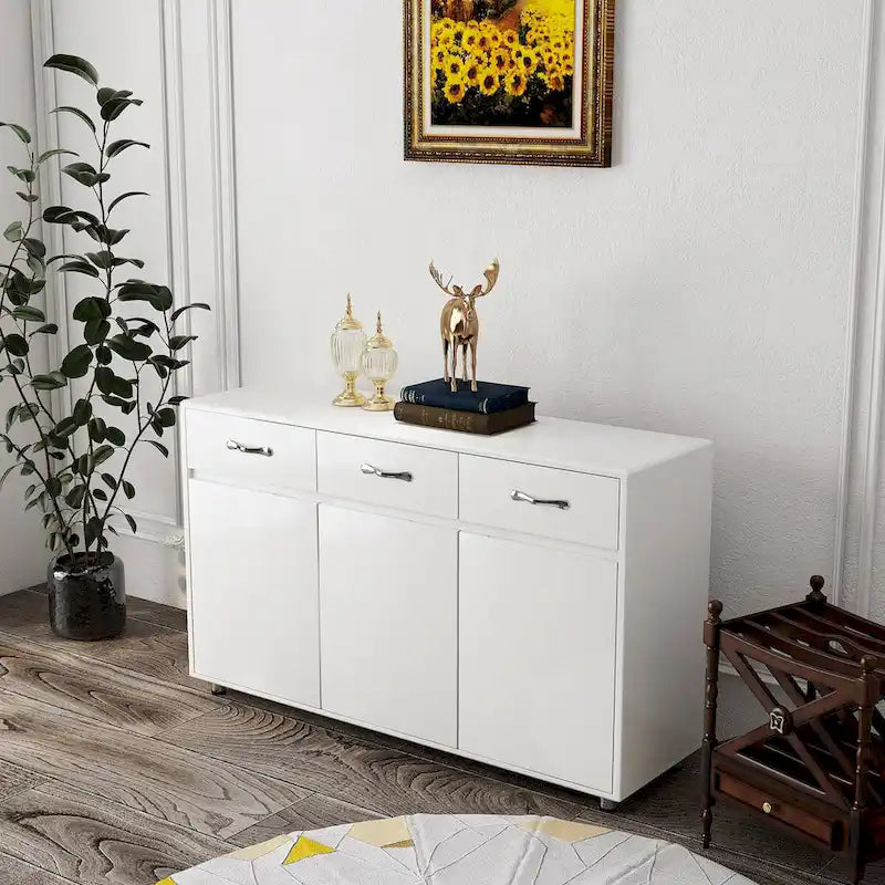 Modern Sidrboard, Side Table with Drawer and Doors