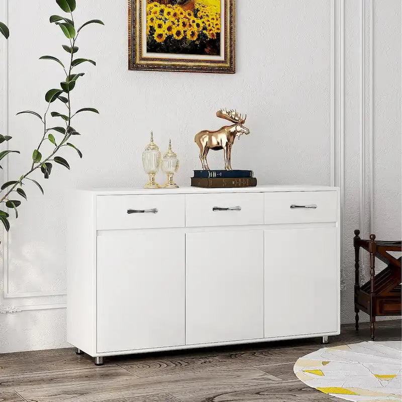 Modern Sidrboard, Side Table with Drawer and Doors