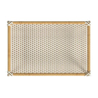 Tobias Outdoor Rattan and Metal 3- Tier Rattan Bar Cart