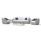 Cannes 6 Piece Sunbrella Outdoor Patio Sofa & Club Chair Set