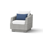 Cannes 6 Piece Sunbrella Outdoor Patio Sofa & Club Chair Set