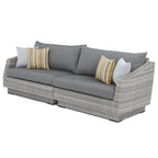 Cannes 6 Piece Sunbrella Outdoor Patio Sofa & Club Chair Set