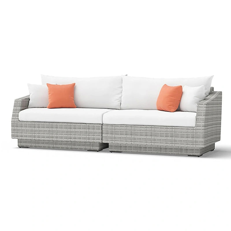 Cannes 6 Piece Sunbrella Outdoor Patio Sofa & Club Chair Set