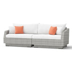 Cannes 6 Piece Sunbrella Outdoor Patio Sofa & Club Chair Set