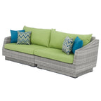 Cannes 6 Piece Sunbrella Outdoor Patio Sofa & Club Chair Set