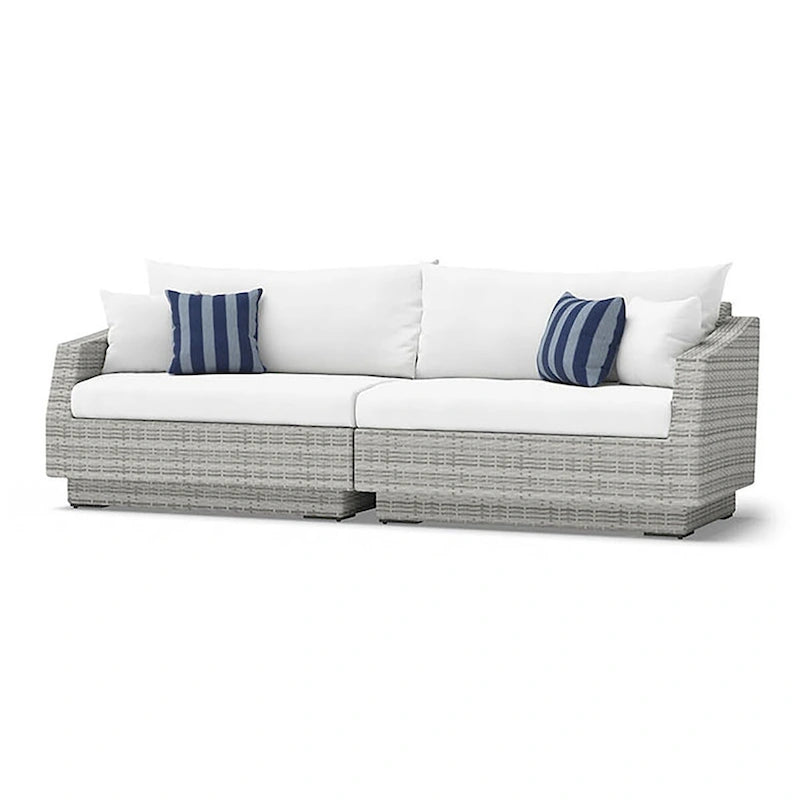 Cannes 6 Piece Sunbrella Outdoor Patio Sofa & Club Chair Set