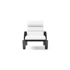 Deco 2 Aluminum Outdoor Patio Chaise Lounges Set