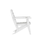 Commercial All Weather Adirondack Table and 6 Chairs with Cupholders