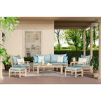 Kooper 7 Piece Sunbrella Outdoor Patio Sofa & Club Chair Set