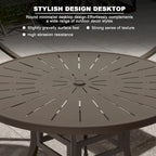 4 - Person Round Outdoor Dining Set with Cushions