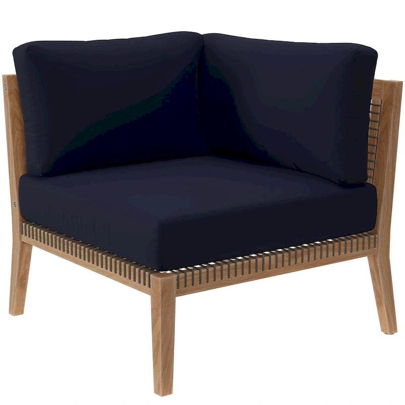 Clearwater Outdoor Patio Teak Wood Sofa