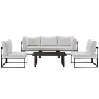Chance 6-piece Outdoor Patio Sectional Sofa Set