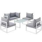 Chance 6-piece Outdoor Patio Sectional Sofa Set