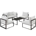 Chance 6-piece Outdoor Patio Sectional Sofa Set
