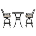 2 - Person Square Outdoor Dining Set with Cushions
