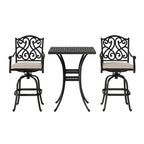 2 - Person Square Outdoor Dining Set with Cushions