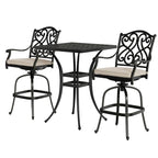 2 - Person Square Outdoor Dining Set with Cushions