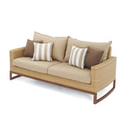 Milea 4 Piece Sunbrella Outdoor Patio Seating Set