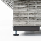Set da esterno Cannes a 5 pezzi Sunbrella per divano a due posti e poltrone