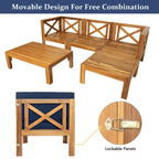 5-Piece Sectional Sofa Seating Group Set