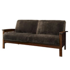 Hills Mission-style Oak Sofa by iNSPIRE Q Classic