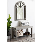 Kate and Laurel Jeran Farmhouse Entryway Bench