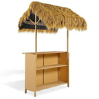 Hawaiian-style Bar Table Set Outdoor Party Bar Set
