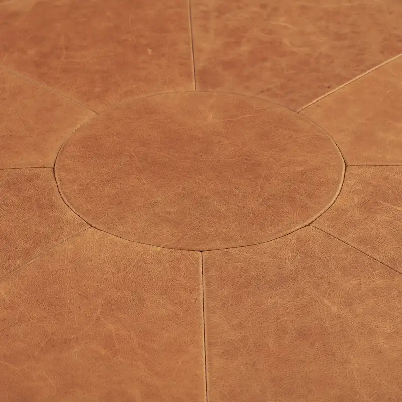 Poly & Bark Gio Ottoman - Full Grain Genuine Italian Leather