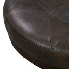 Poly & Bark Gio Ottoman - Full Grain Genuine Italian Leather