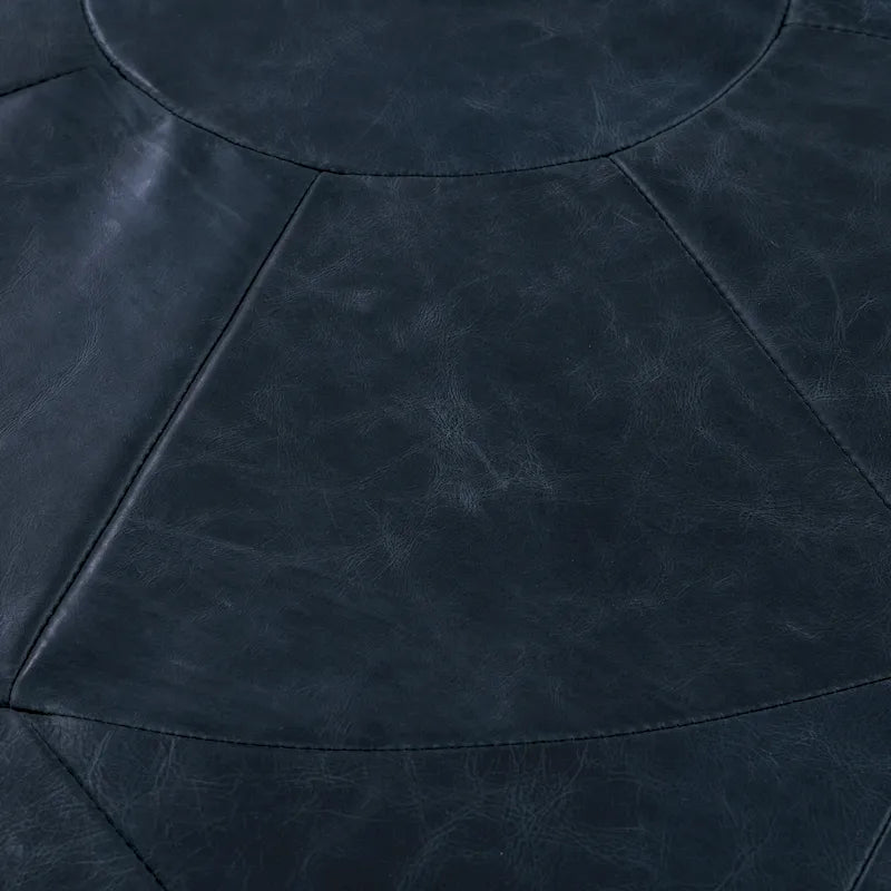 Poly & Bark Gio Ottoman - Full Grain Genuine Italian Leather