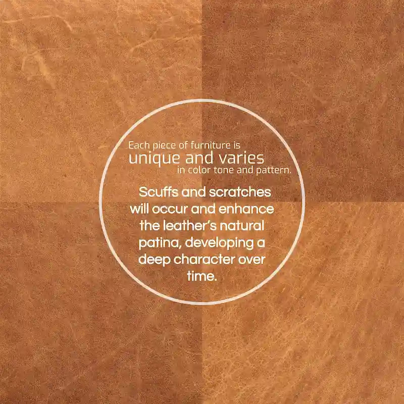Poly & Bark Nolita 85 Sofa - Full Grain Genuine Italian Leather