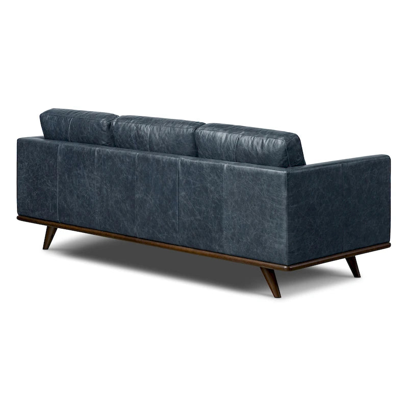 Poly & Bark Nolita 85 Sofa - Full Grain Genuine Italian Leather