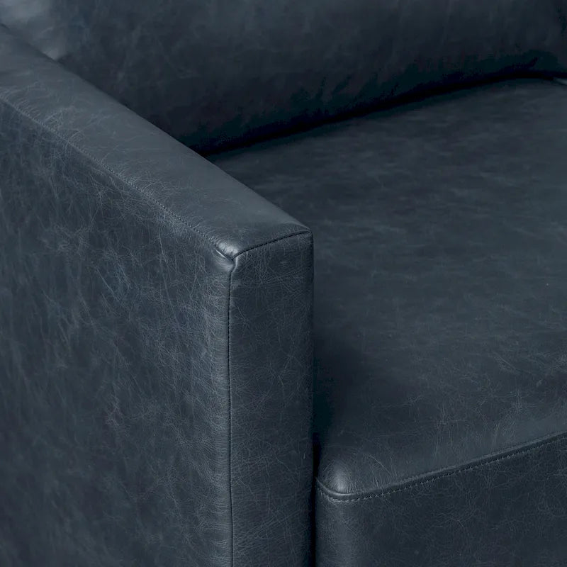 Poly & Bark Nolita 85 Sofa - Full Grain Genuine Italian Leather