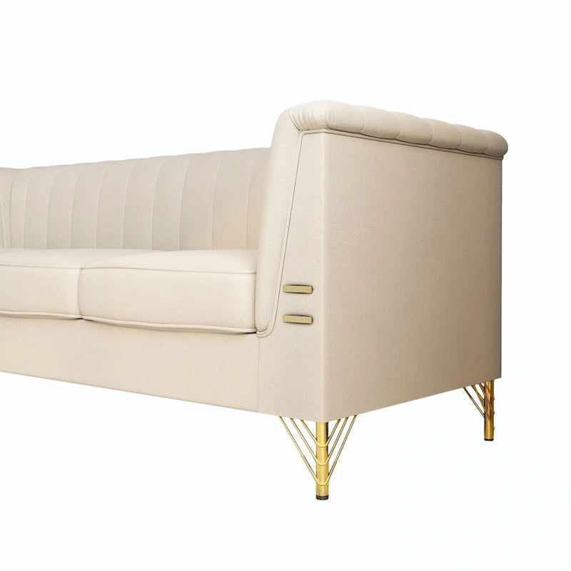 82.67 W Velvet Sofa