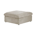 Commix Down Filled Corner Sectional Sofa 5-seats Couch with Ottoman