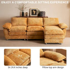 Modern dark three-seater sofa, polyester sofa sleeper, comfortable upholstered furniture for living room, apartment