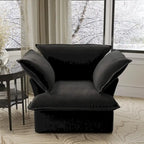 Modern Comfy Cloud Sofa Couch, Minimalist Down-Filled Sectional Sofas Couches, Cushion Covers Removable