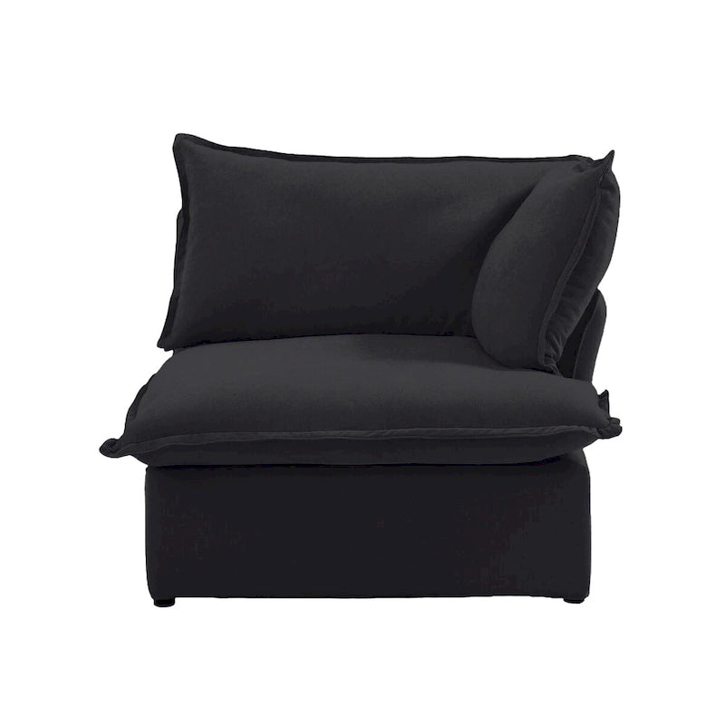 Modern Comfy Cloud Sofa Couch, Minimalist Down-Filled Sectional Sofas Couches, Cushion Covers Removable