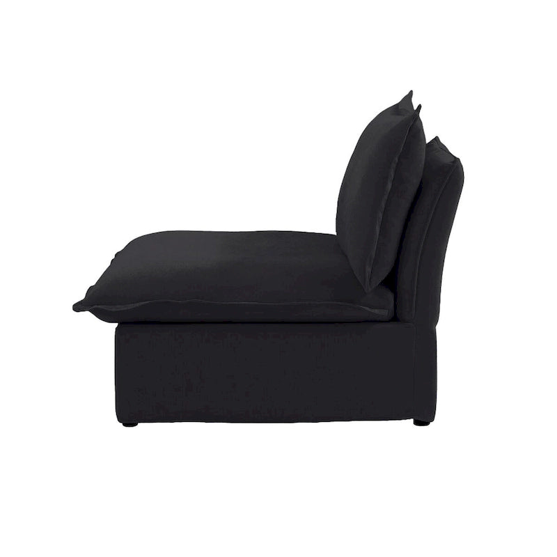 Modern Comfy Cloud Sofa Couch, Minimalist Down-Filled Sectional Sofas Couches, Cushion Covers Removable
