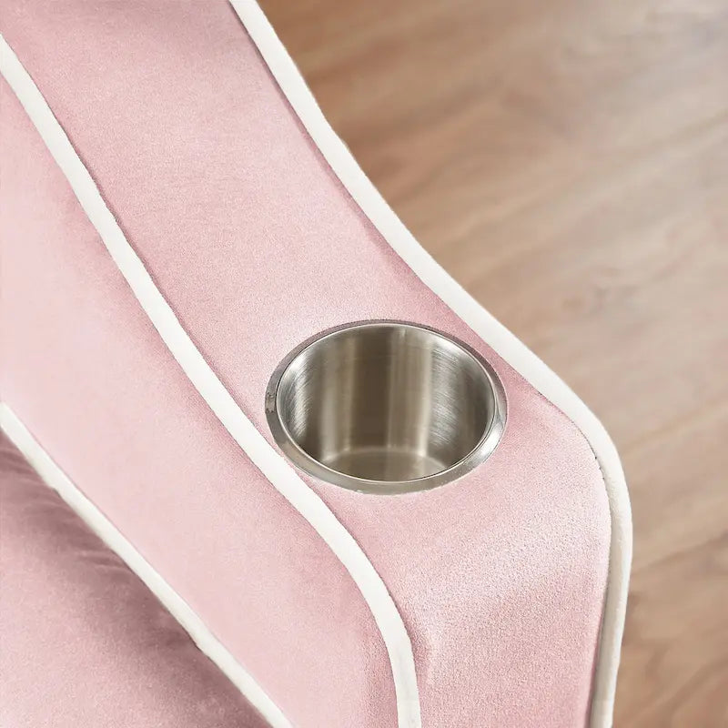 Divano letto estraibile moderno in velluto