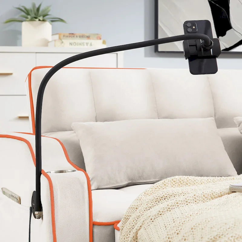 Divano letto estraibile moderno in velluto