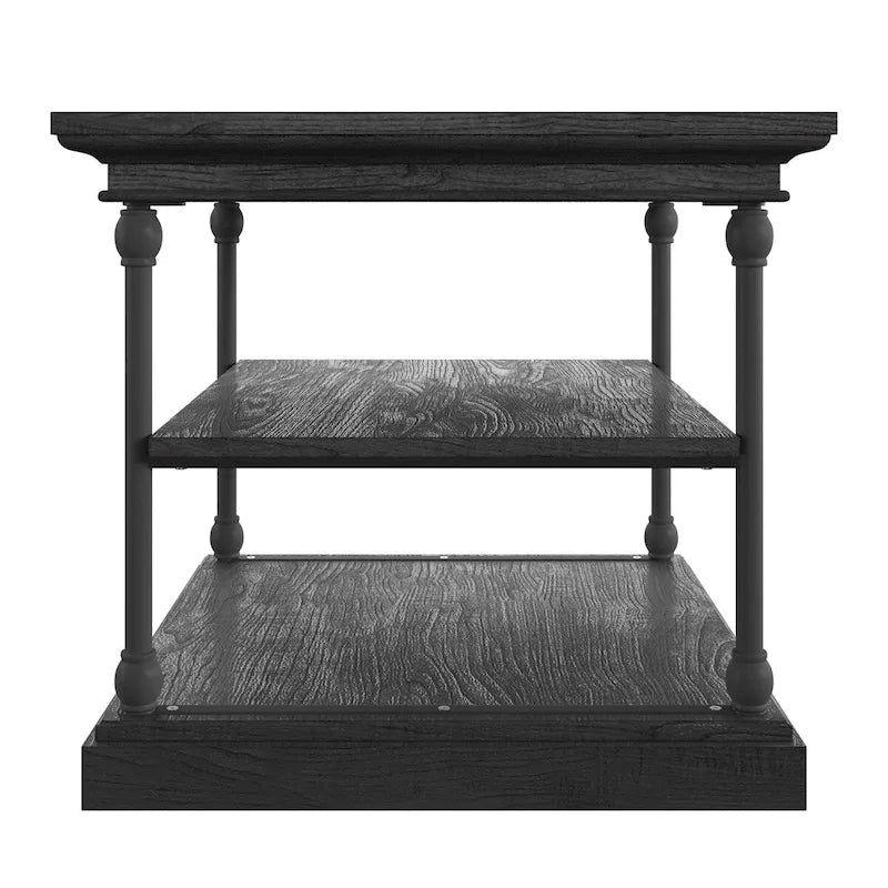 Barnstone Cornice Accent Storage Side Table by iNSPIRE Q Artisan