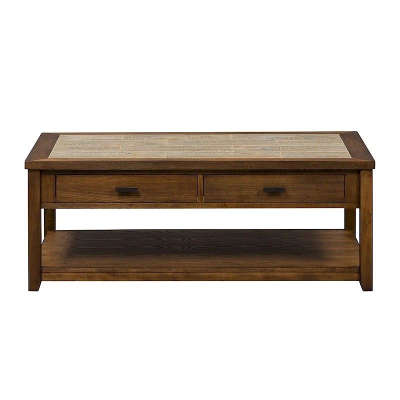 Mesa Valley Tobacco Cocktail Table
